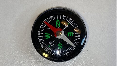 Just a Look at @ Tiny Small Little Skywalker Pocket Sized Economy Compass (1-½")