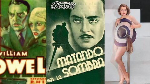 MATANDO EN LA SOMBRA (1933) William Powell y Mary Astor | Crimen, Drama, Misterio | blanco y negro