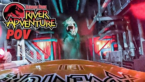 [POV] Jurassic Park River Adventure Water Ride | Universal Orlando Resort