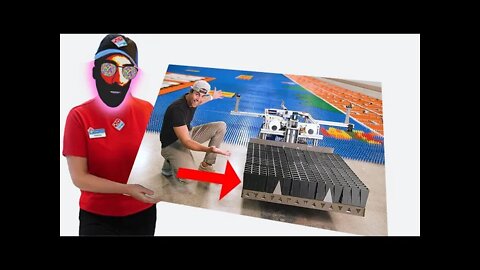⚪️ Mark Rober Reaction Review | World Record Domino Robot (Butt Ton Dominoes In 24hrs)