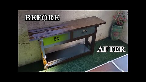 DIY - Restoring an old Potting Bench