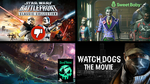 Battlefront Remaster BLASTED | Gamergate 2? | Sea Of Thieves PS | Watch Dogs Movie | RunningNews