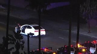 LA police arrest man, rescue child after carjacking, chase