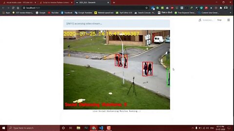 Social Distancing Streamlit Web Application #coding #pythontutorial #education #socialdistancingsd