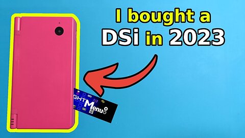 I bought a Nintendo DSi in 2023 for $21