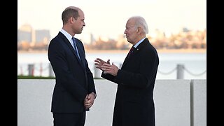 Biden Meets With Prince William In Boston
