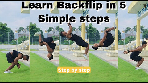 How To Do Backflip tutorial | backflip | backflip practice #backflip