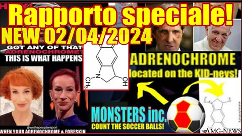 NEW NEW NEW 02/04/2024 Rapporto speciale! Risveglio globale all'ADRENOCROMO