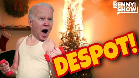 Biden Tries To Sound Tough, Slurs | Cancels White House Christmas Parties🎄