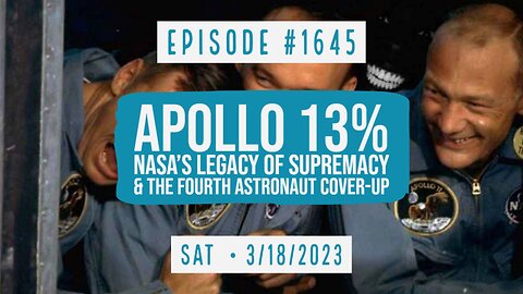 Owen Benjamin | #1645 Apollo 13% NASA's Legacy Of Supremacy & The Fourth Astronaut Cover-Up