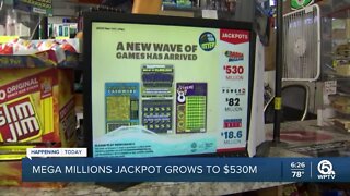 Mega Millions jackpot exceeds half a billion dollars