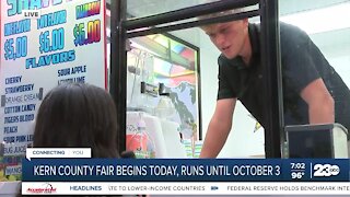 The Kern County fair is back and so is the shaved ice!