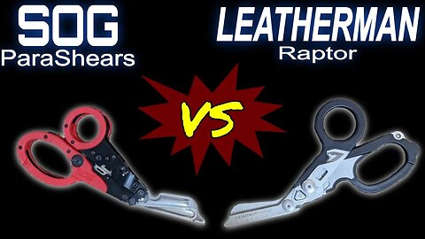 Folding Shears Showdown: SOG vs Leatherman