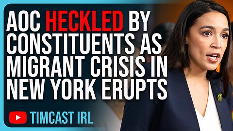 AOC Heckled By Constituents As Migrant Crisis In New York Erupts, Democrats Freak Out