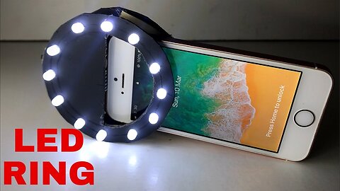 Ring Light for Phone Illuminate Your Selfies like a Pro. Make your at home