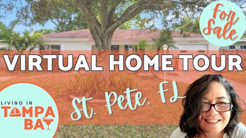 Virtual Home Tour in ST. PETERSBURG | Photo Tour | Living in Tampa Bay