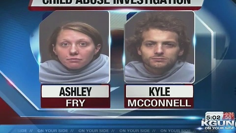 Couple sentenced to jail time in abuse of child