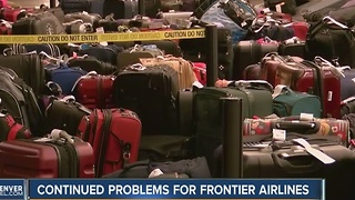 Continued problems for Frontier Airlines