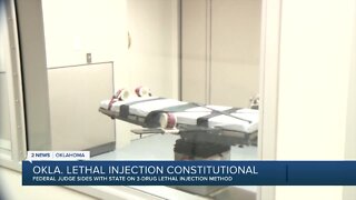 Judge rules lethal injection can continue in Oklahoma