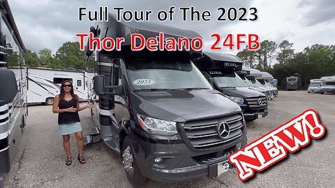 Tour The New 2023 Thor Gemini 24KB B+ / C Class on The Ford AWD Chassis