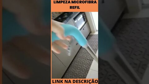 Mop Spray Magico Com Reservatorio Rodo De Limpeza Microfibra Refil