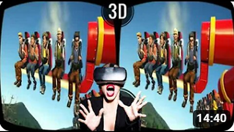 Top 10 3D VR Amusement Rides Coaster for VR Box Split Screen