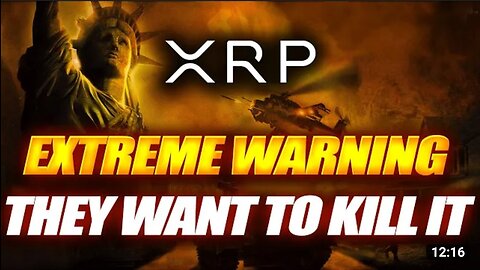 RIPPLE XRP EXTREME WARNING DONT GET SHAKEN OUT!." THE SEC WANTS TO KILL CRYPTO