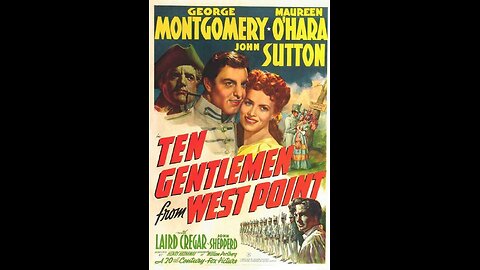Ten Gentlemen from West Point 1942 colorized (George Montgomery)