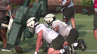 Michigan State continuing fall camp following scrimmage on Saturday