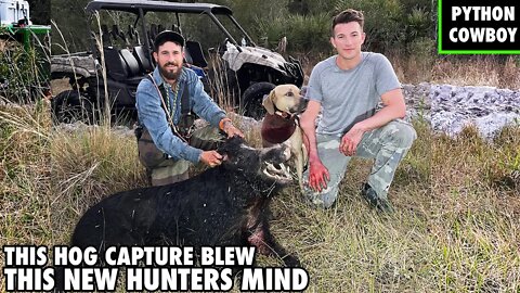 Crazy Wild Boar Capture Blew This New Hunters Mind