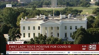 Dr. Jill Biden tests positive for COVID-19