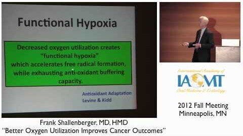Frank Shallenberger, MD, "Better Oxygen Utilization Improves Cancer Outcomes" IAOMT 2012 MInneapolis