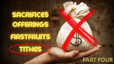 $$$ IT'S NOT ABOUT MONEY $$$ | PART FOUR ABRAM'S TITHE & THE EXCHANGE