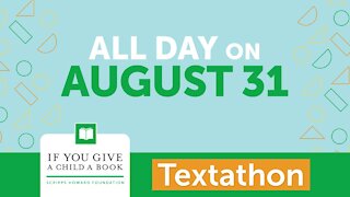 Join us Aug. 31 for textathon to help give Nevada children books