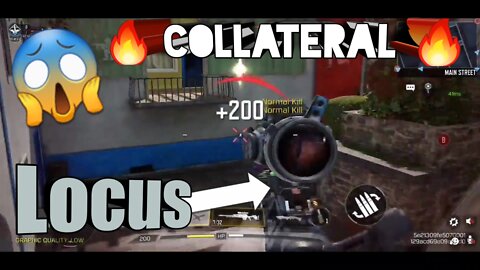 Dropping 🔥 Collaterals with the *LOCUS* | Call of Duty Mobile