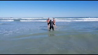 South Africa - Cape Town - 100th Robben Island Crossing (Video) (Vq9)