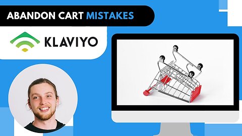 The most common MISTAKE in Abandon Cart & Abandon Check out flows