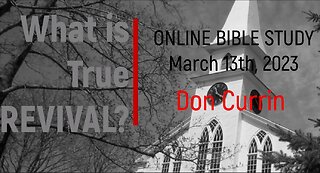 The Role of Providence in Spiritual Awakening | Online Bible Study with Don Currin