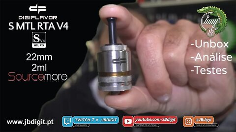 [PT] Digiflavor S (Siren) V4 MTL RTA - 22mm/2ml - o regresso de um mitico?