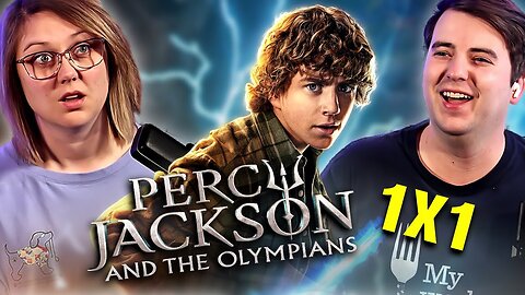 PERCY JACKSON AND THE OLYMPIANS (2023) 1X1 REACTION! | Rick Riordan | Disney