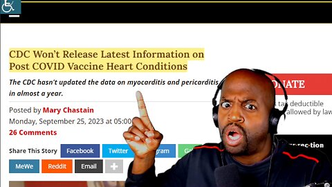 CDC Refuses to Release Updated Information on Post-COVID Vaccination Heart Inflammation