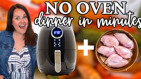 TASTY CHICKEN recipes that are PERFECT in the AIR FRYER | Air Fryer Recipes