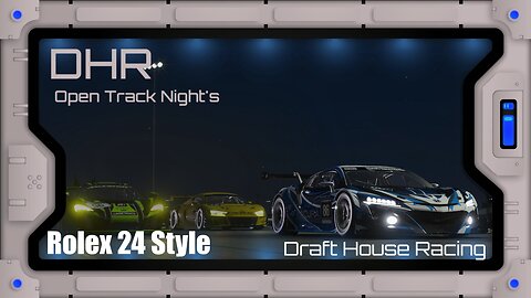 DHR - Open Track Night - Rolex 24 Special - Gr.1 & Gr.3 - BoP