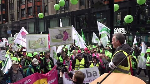 Germany: Public sector workers continue protest in Berlin for better pay, working conditions