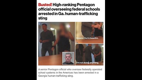 🤮🤮🤮 Footage of Senior Pentagon Official Stephen Hovanic Being,