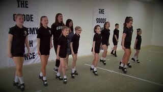 Irish dancing segment