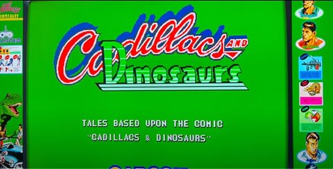 Cadillacs and Dinosaurs | Arcade Version | Classic Gaming
