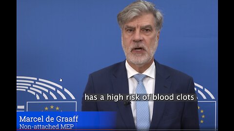 Europarlementariër Marcel de Graaf | Vaccins veroorzaken bloedklonters en hartontstekingen
