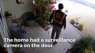 UPS Driver Caught Red Handed Hours After Dropping Off Package