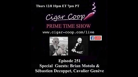 Prime Time Episode 251: Brian Motola and Sébastien Decoppet, Cavalier Genève